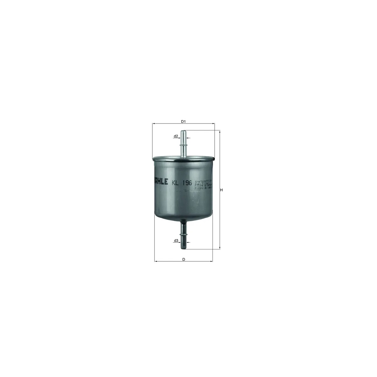Filtro De Gasolina para Volvo S40 4 Cil. marca Mahle