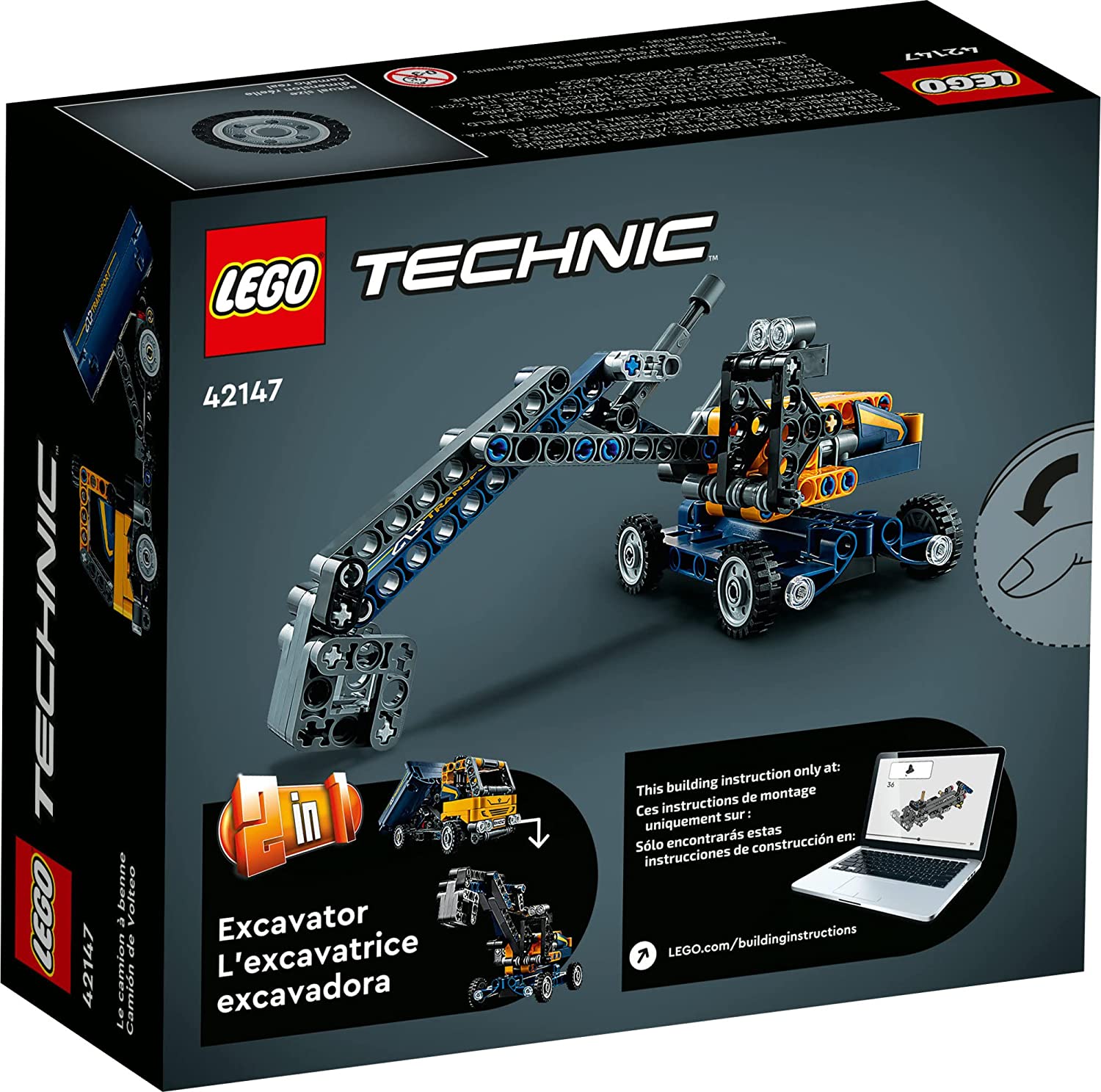 Lego Technic 42147 Camión De Volteo