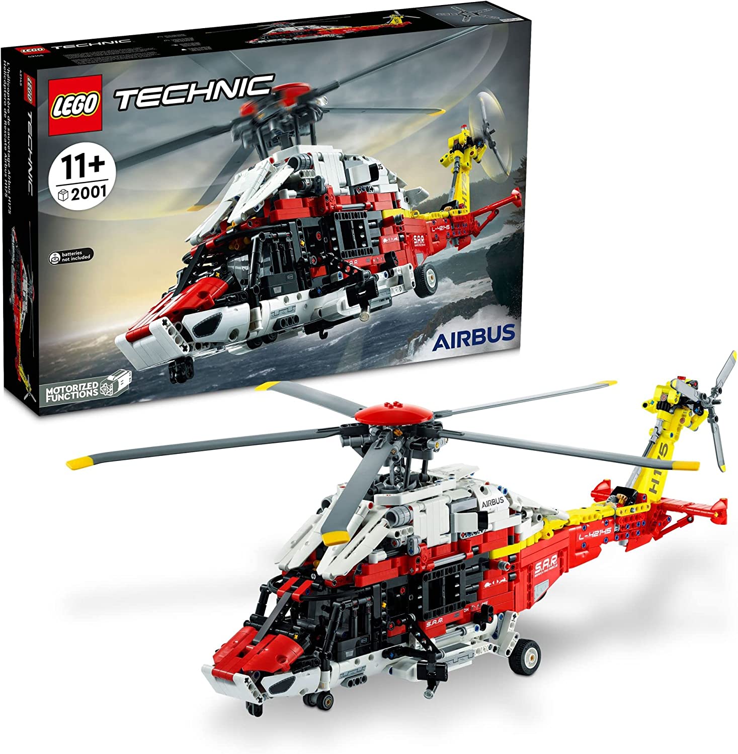 Lego Technic 42145 Helicóptero De Rescate Airbus H175