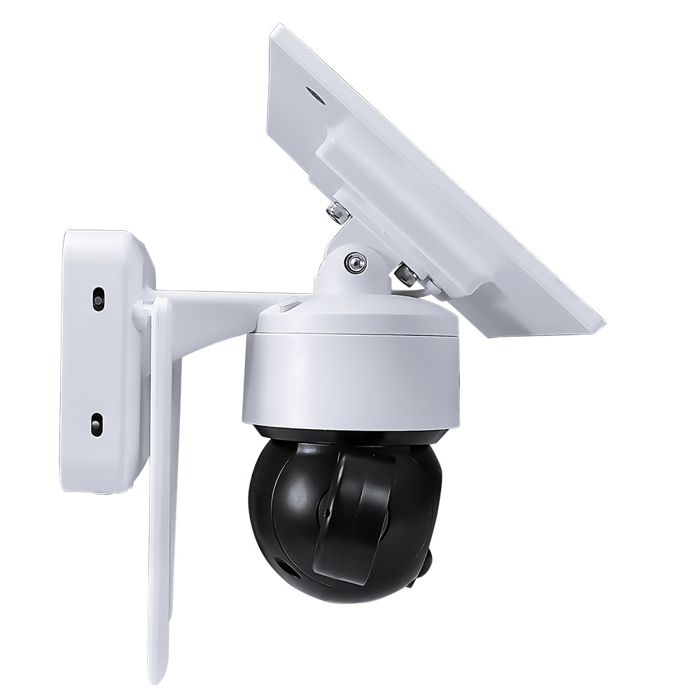 Camara de Seguridad Solar para Videovigilancia con 1080p 800 Lumen Panel Solar Microfono Vision Nocturna WiFi Sensor de Movimiento Resistente al Agua Almacena en Nube o Memoria SD / Master / IOT-CAMSOLTUYA