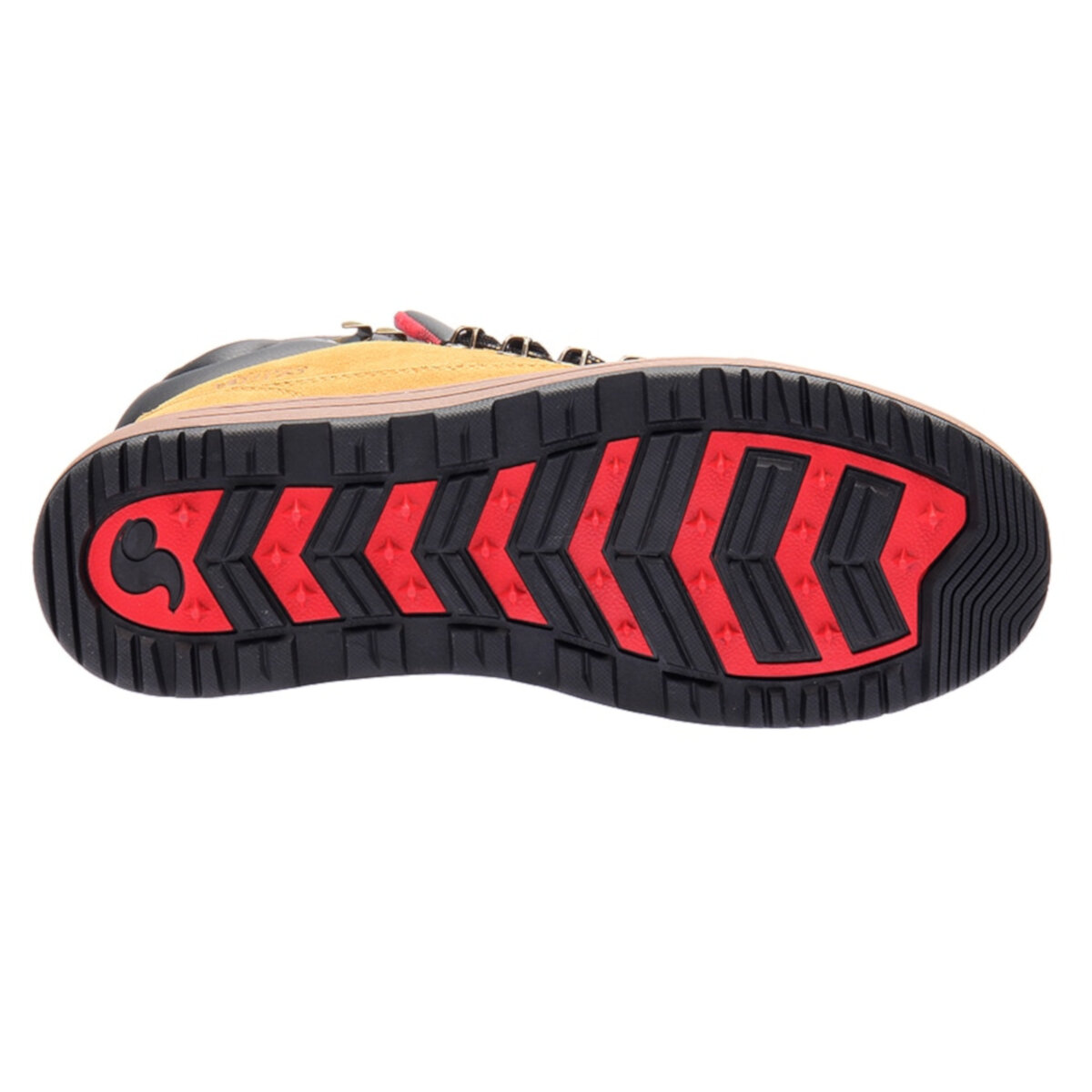 Tenis DVS Vanguard 200 CHAMOIS BLACK RED SUEDE.
