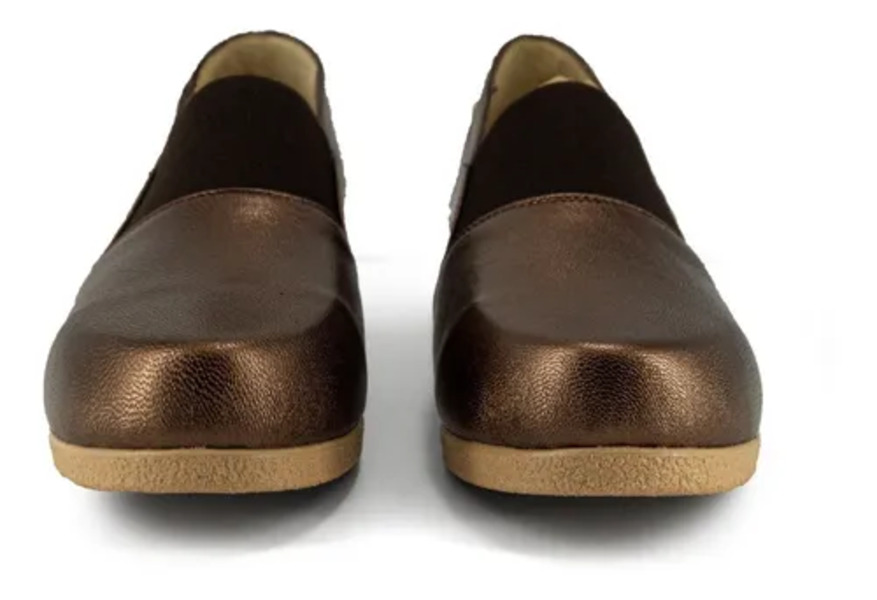 Zapato Comodo Y Suave De Dama Gonzer Mod Málaga Cobre