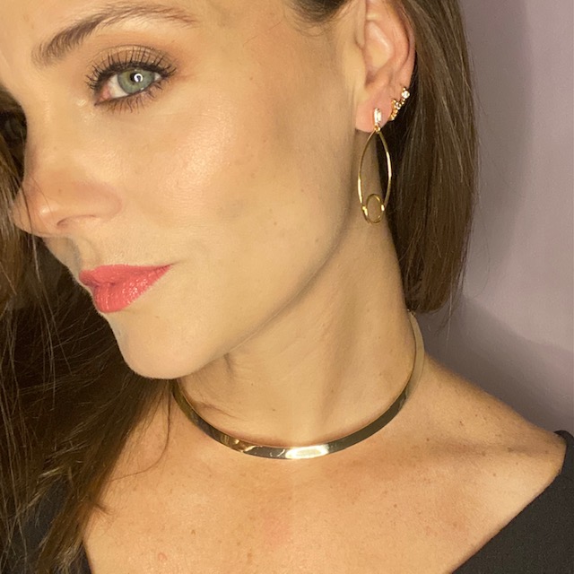 Collar Gargantilla dorada Espectacular - Baño de oro 18K