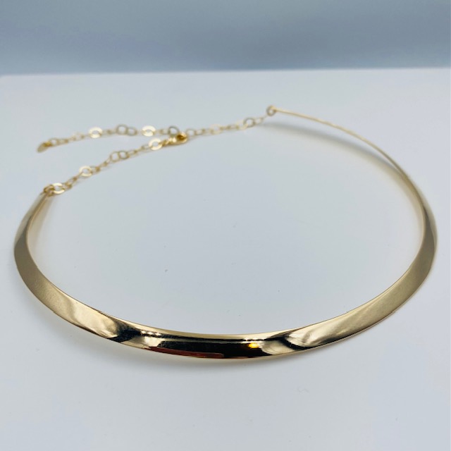 Collar Gargantilla dorada Espectacular - Baño de oro 18K