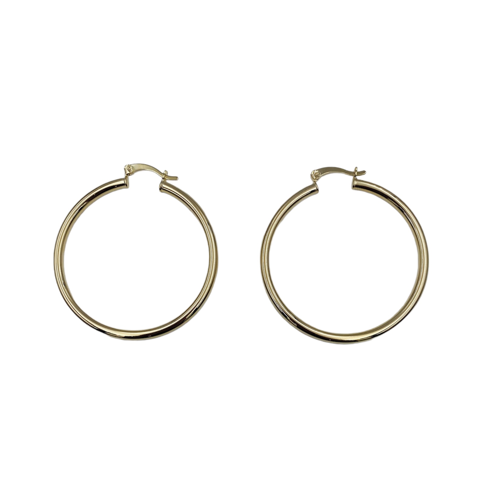 Arracadas Diva Doradas - Baño de oro 18k