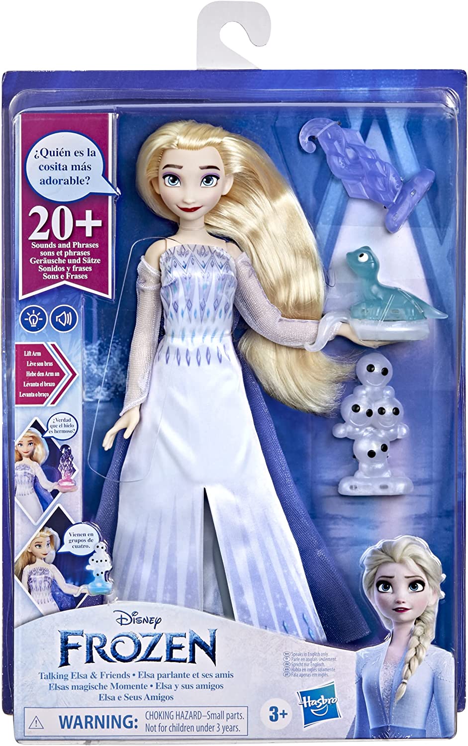 Muñeca Frozen 2 Elsa Y Sus Amigos Con Sonido