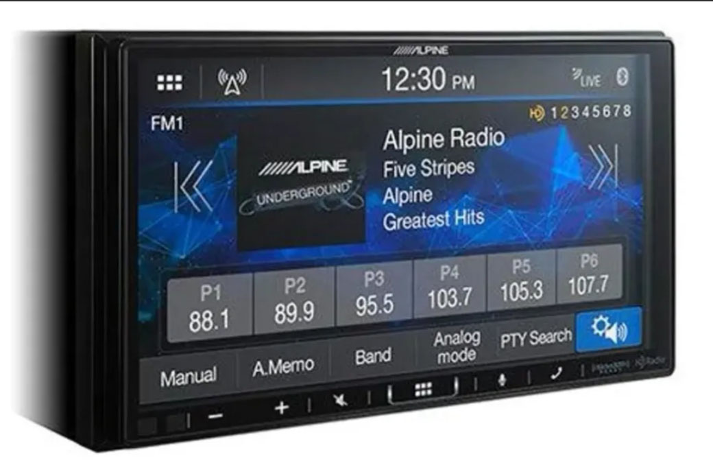Pantalla Doble Din Alpine Ilx-407 Carplay Androidauto Hd Bt