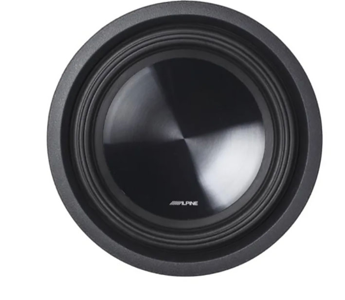 Subwoofer Alpine Swt-10s4 10 Plano Calidad Y Potencia Nuevo