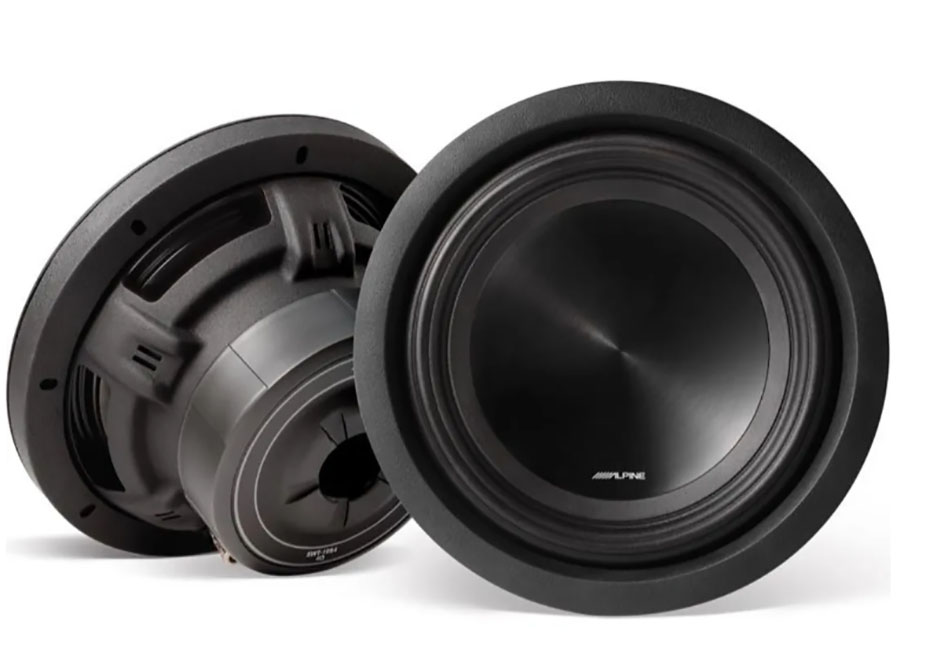 Subwoofer Alpine Swt-10s4 10 Plano Calidad Y Potencia Nuevo