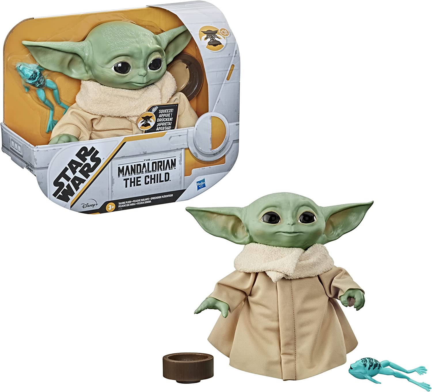 Baby Yoda Star Wars The Child Talking Plush Toy