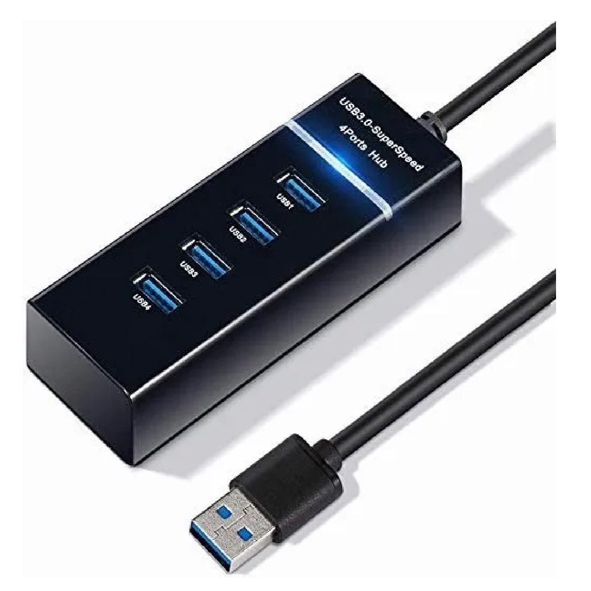 Hub Usb 3.0 4 Puertos Expansor Multi Para Laptop Pc 4 En 1