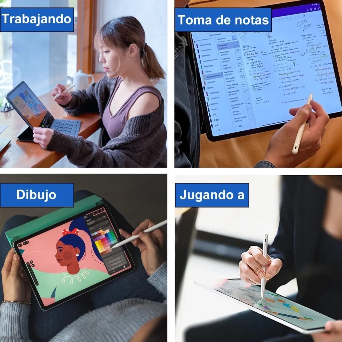 Pluma Lapiz Stylus Universal Para iPad Tablet Android iPhone