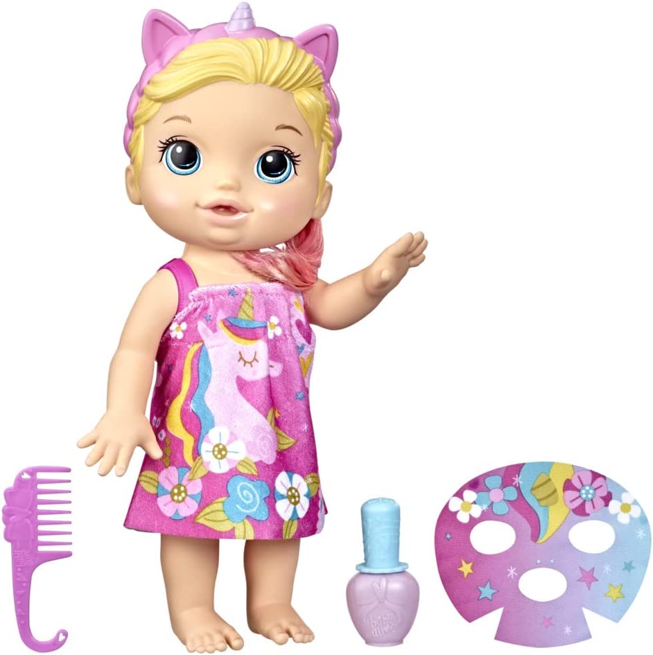 Baby Alive Bebe Dia De Spa Muñeca 32cm Hasbro