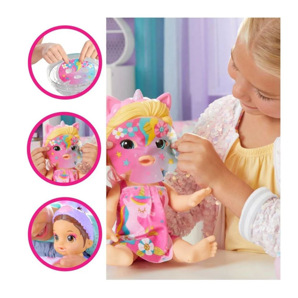 Baby Alive Bebe Dia De Spa Muñeca 32cm Hasbro