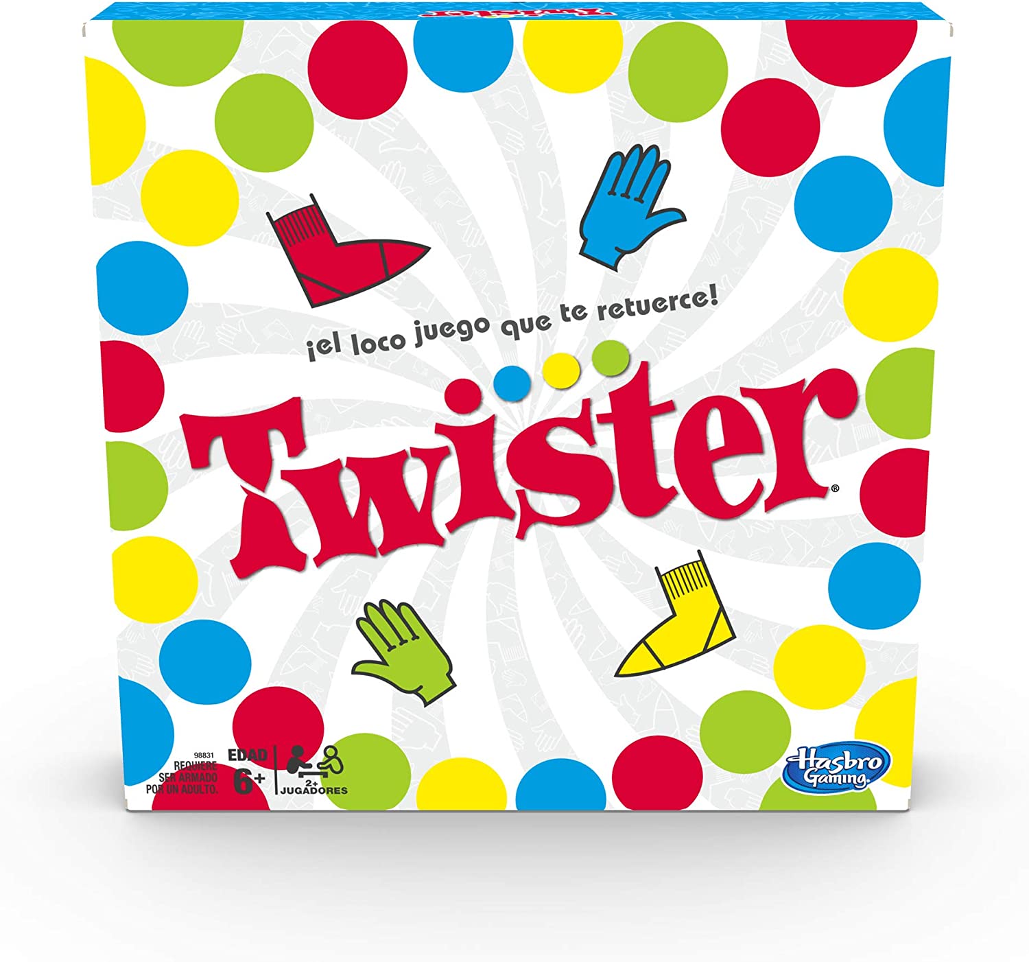 Twister Clásico Juego De Piso Interacción Familiar