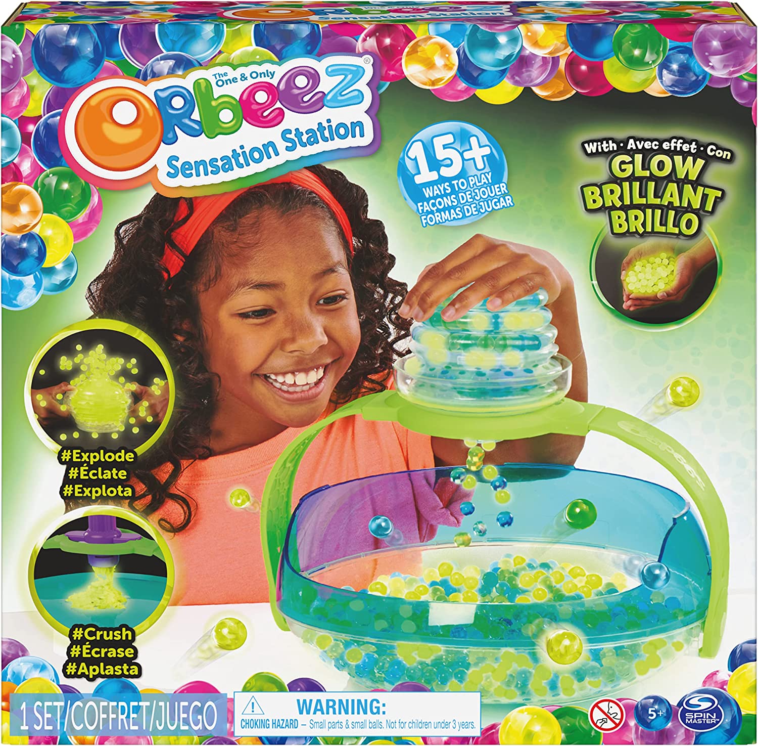Orbeez Sensation Station Orbeez Brillantes En La Oscuridad.