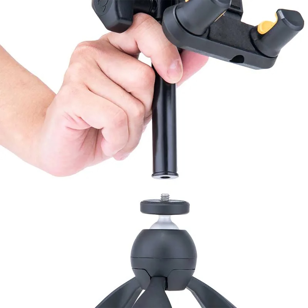 Soporte 2 En 1 HERCULES Dg307b  Para Tableta Y Teléfono.