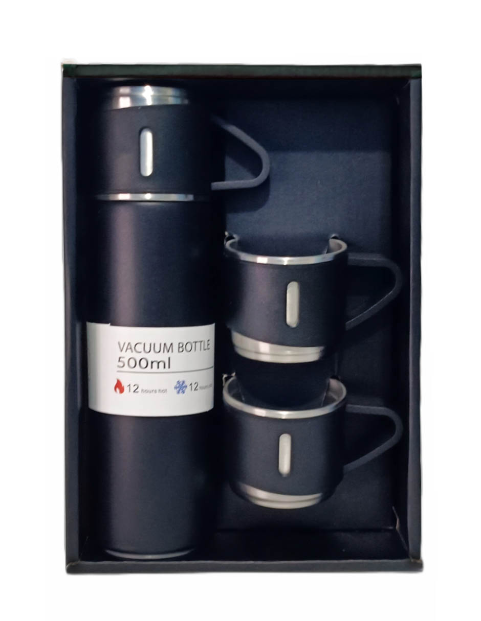 Termo Termico Con Juego De Tazas