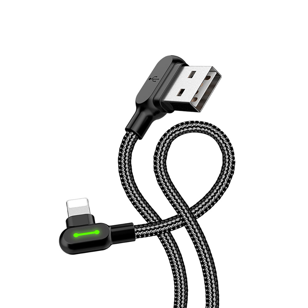 Cable Para iPhone Mcdodo Gamer Usb A Lightning Codo 90 1.8m
