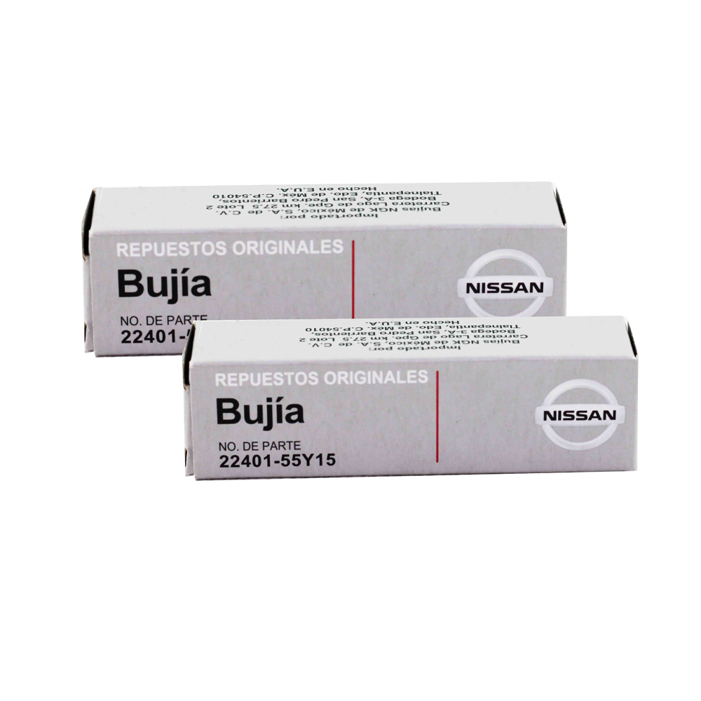 Bujías convencionales originales Nissan para Tsuru Tsubame Urvan NP300 x 4pz