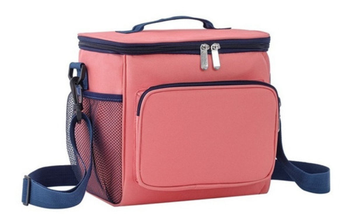 Lonchera Térmica de Gran Capacidad Rosa 