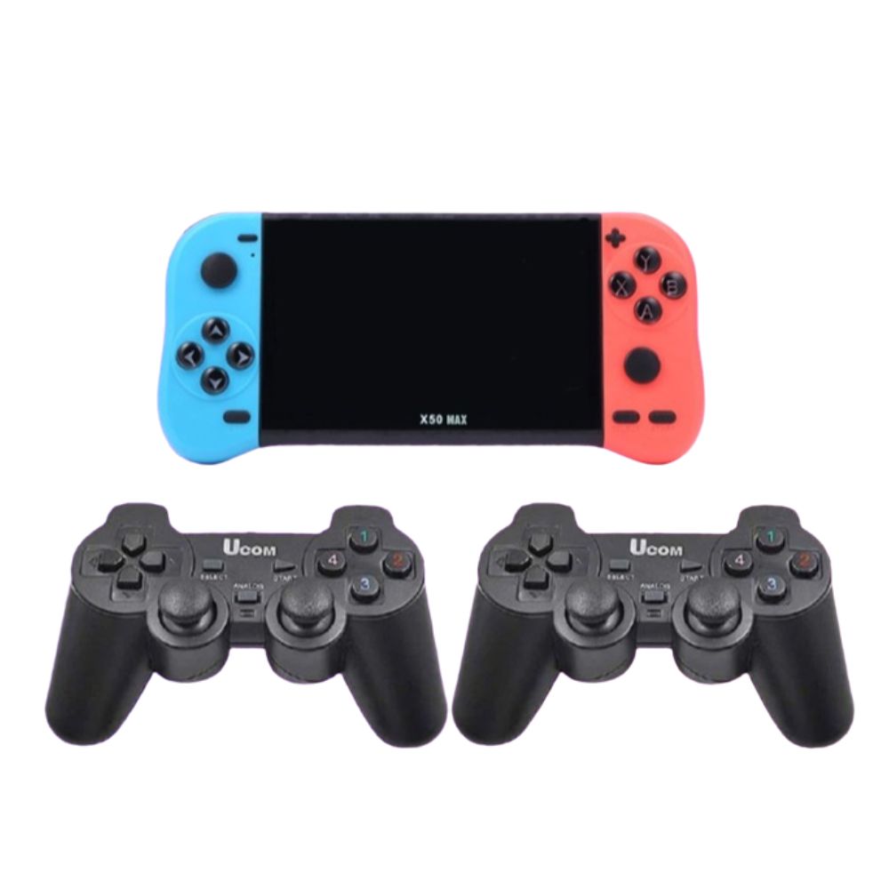 Consola portátil dual joystick Gadgets&Fun con 3000 juegos incluidos