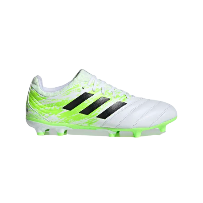 Tenis Adidas de Futbol Copa 20.3 FG Blanco-Verde/Hombre G28553