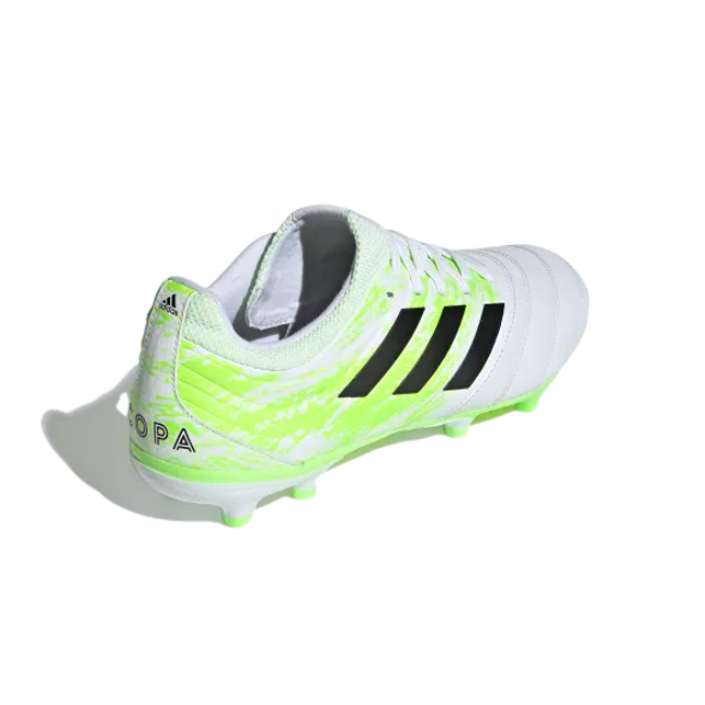 Tenis Adidas de Futbol Copa 20.3 FG Blanco-Verde/Hombre G28553