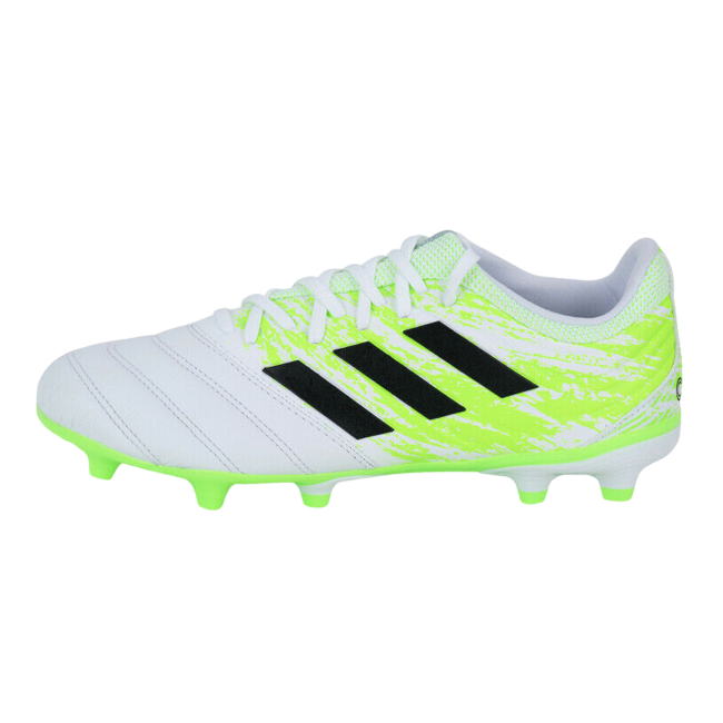 Tenis Adidas de Futbol Copa 20.3 FG Blanco-Verde/Hombre G28553