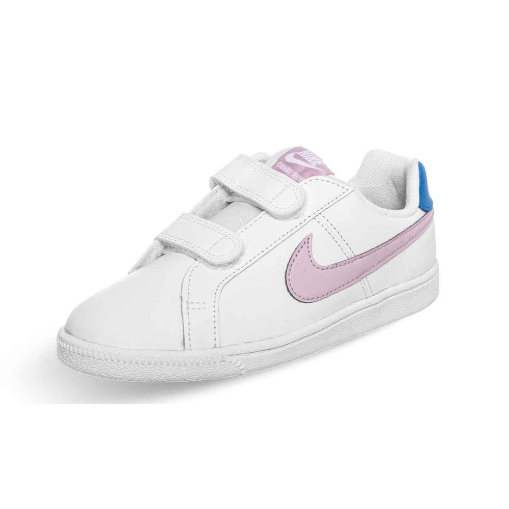 Tenis Nike Court Royale blanco infantil 833536-108