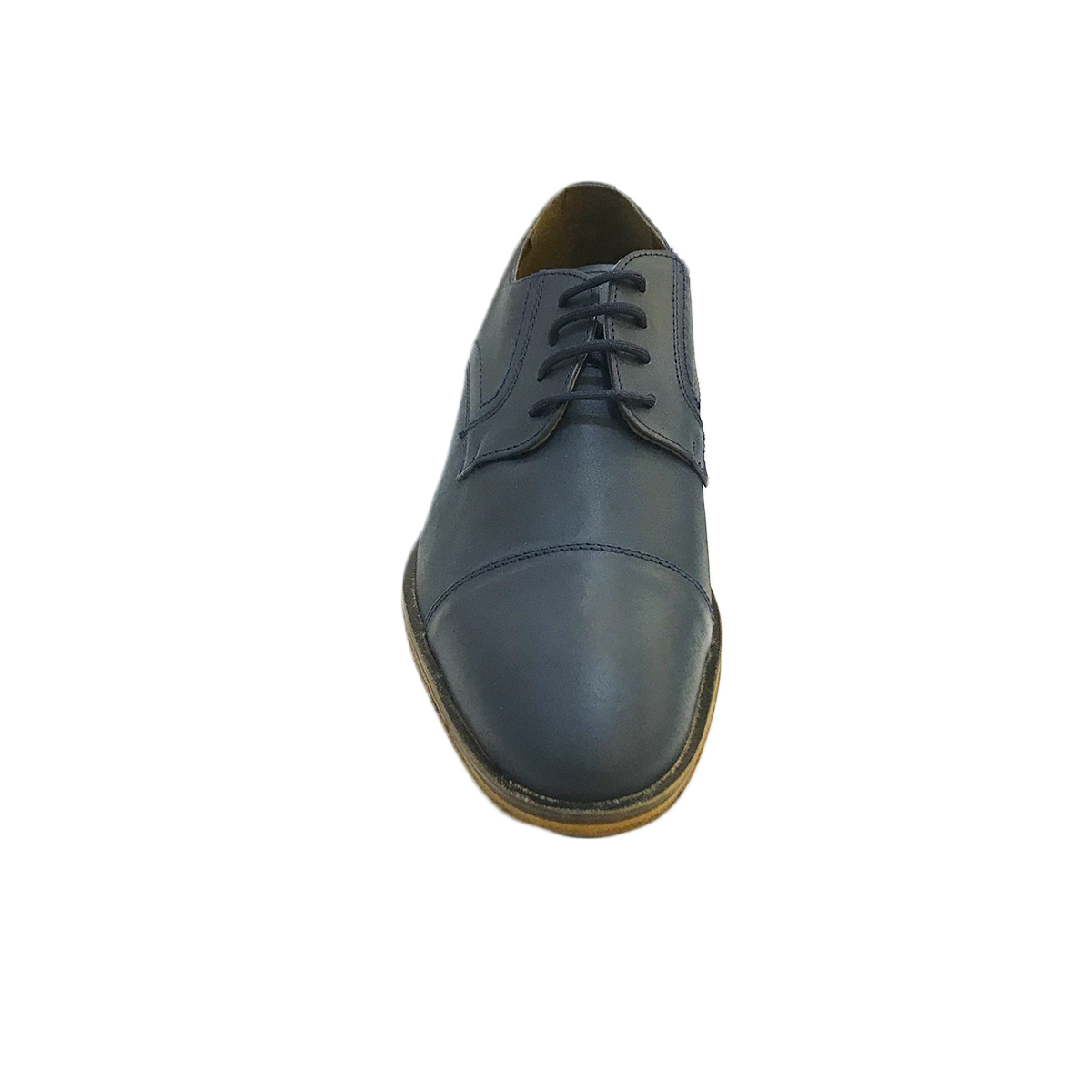 Zapatos azules Hombre Evolucion Piel Derby
