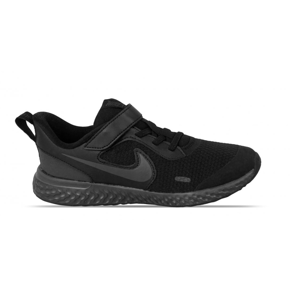 Tenis Nike Revolution 5 negro infantiles bq5672-001