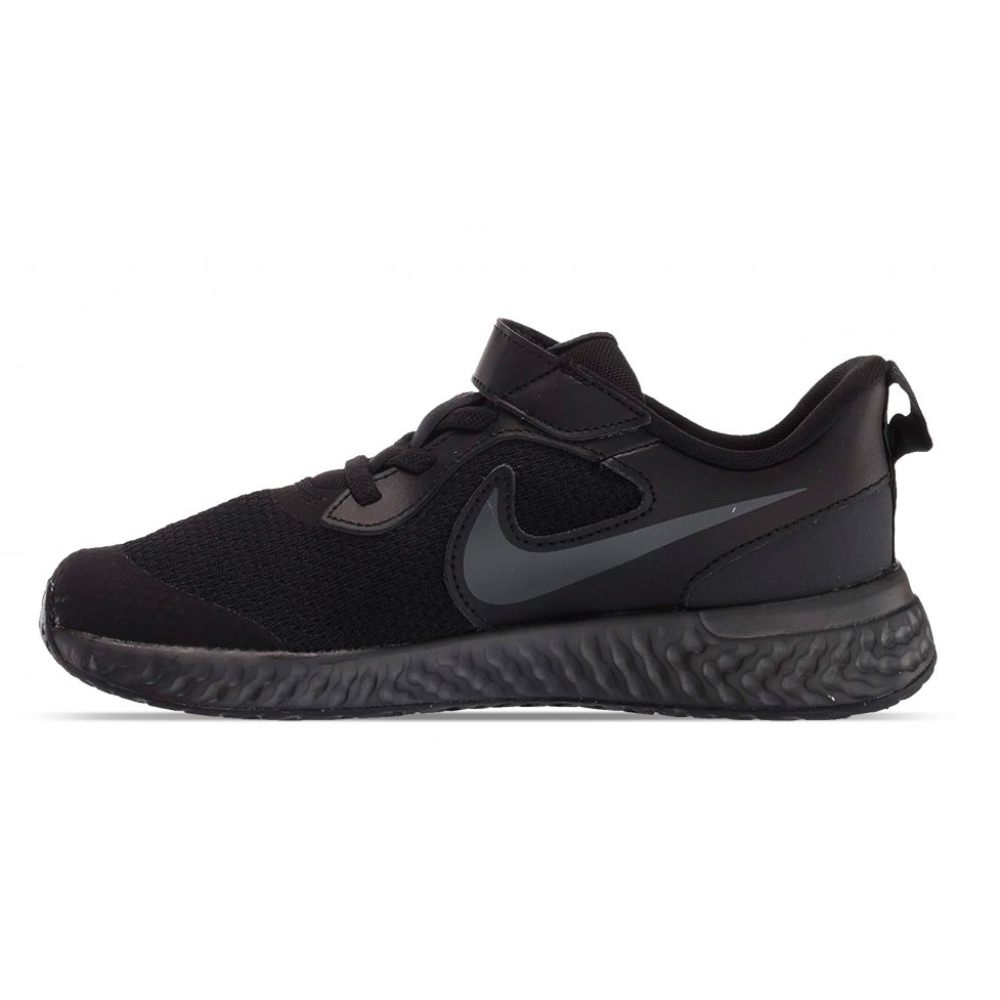Tenis Nike Revolution 5 negro infantiles bq5672-001