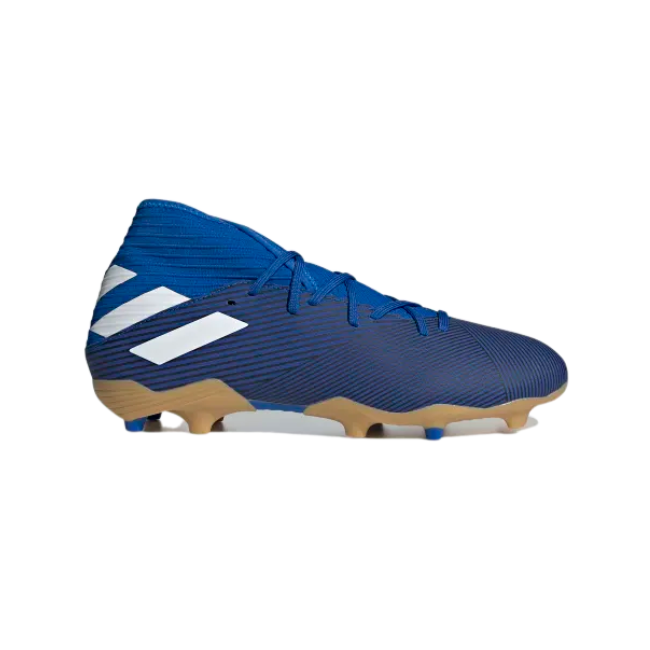Tenis Adidas de Futbol Nemezis 19.3 FG Azul-Hombre F34391