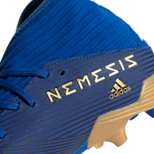 Tenis Adidas de Futbol Nemezis 19.3 FG Azul-Hombre F34391