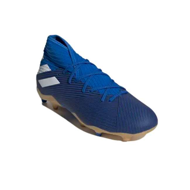 Tenis Adidas de Futbol Nemezis 19.3 FG Azul-Hombre F34391