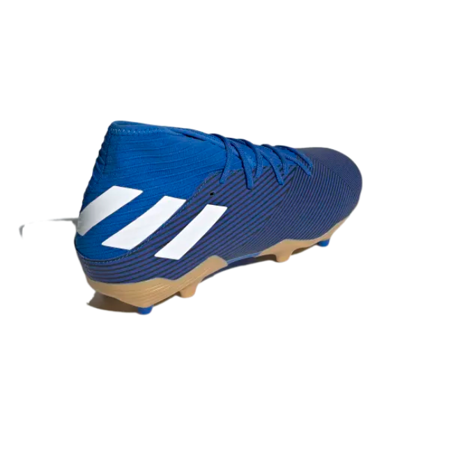 Tenis Adidas de Futbol Nemezis 19.3 FG Azul-Hombre F34391