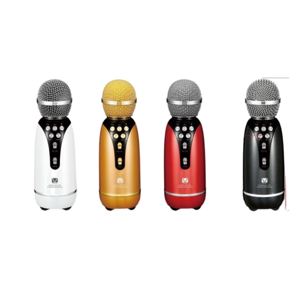 Micrófono karaoke con distorsionador de voz Gadgets&Fun con bocina incluida