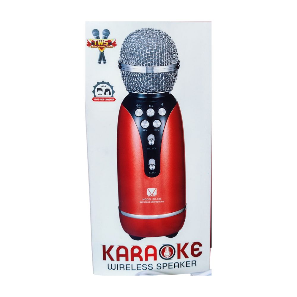 Micrófono karaoke con distorsionador de voz Gadgets&Fun con bocina incluida