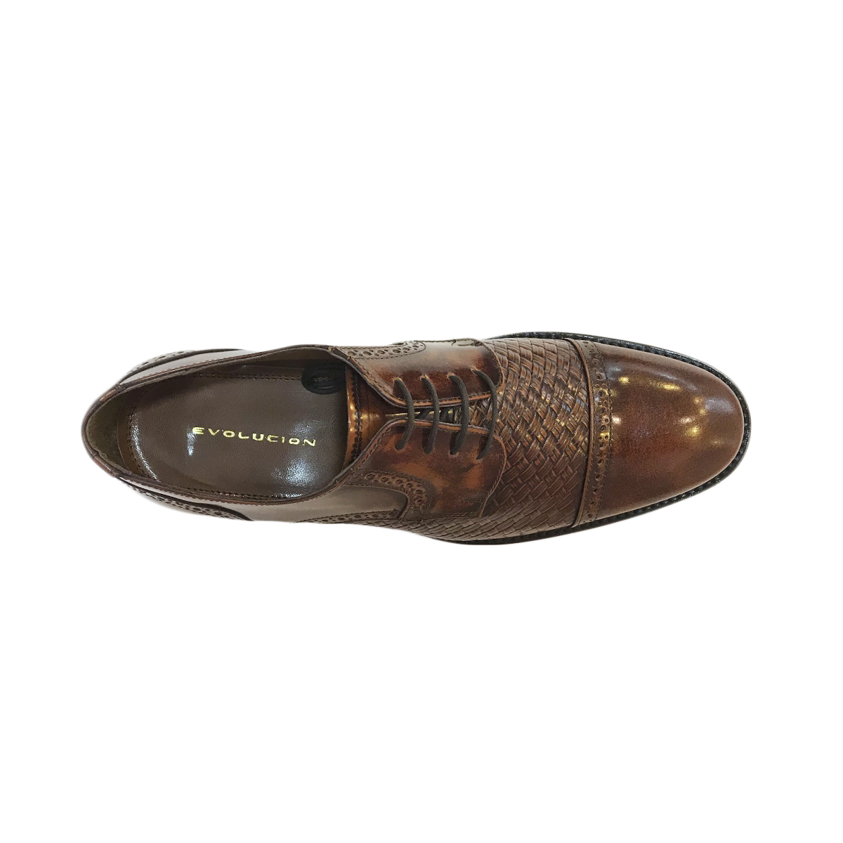 Zapatos de vestir Evolución Hombre Miel Piel suave