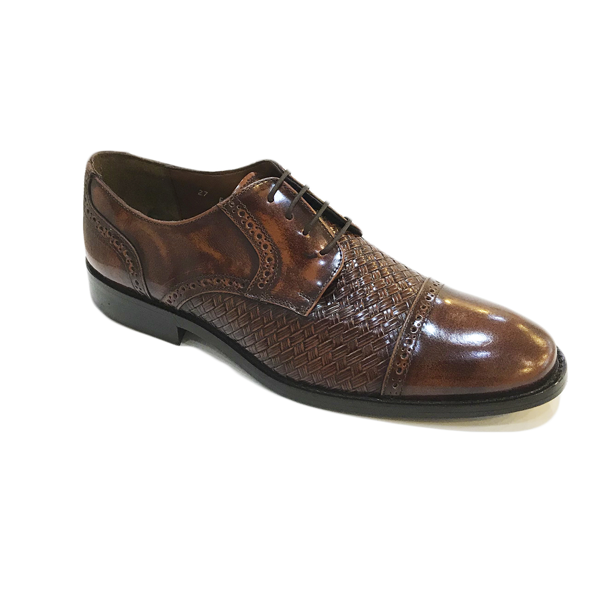 Zapatos de vestir Evolución Hombre Miel Piel suave