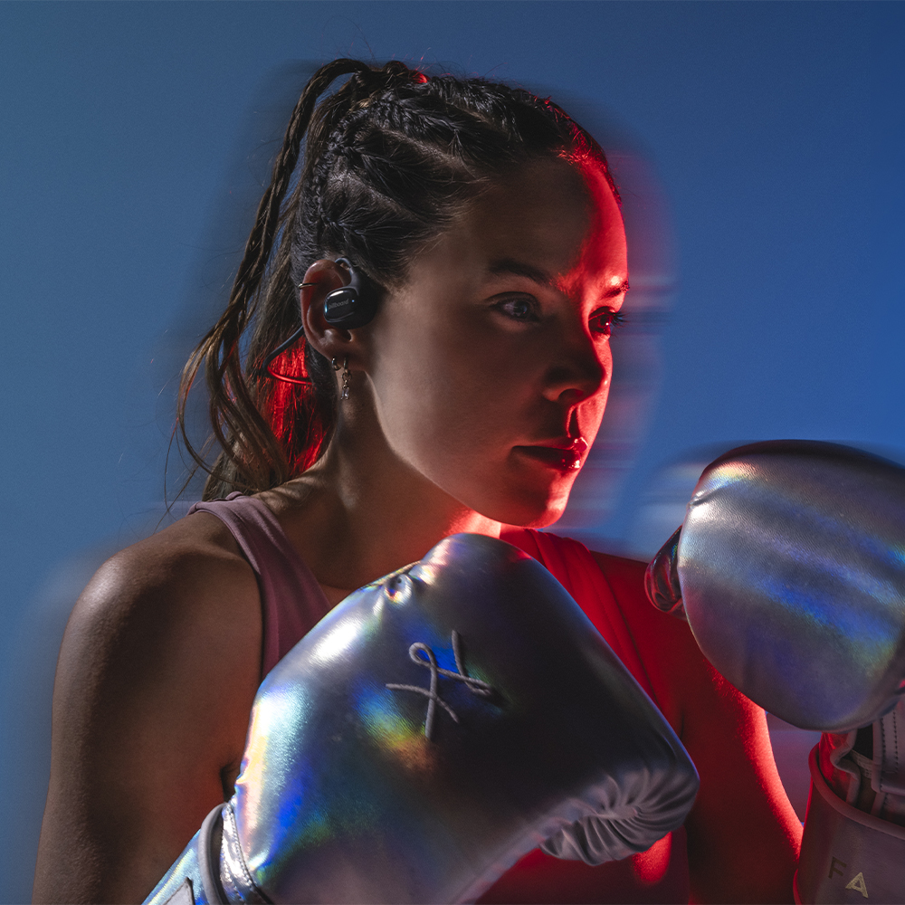 Audífonos Inalámbricos Bone Conduction Akvo Billboard Color Negro