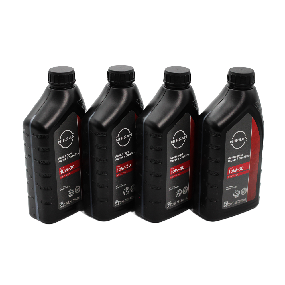 Aceite Mineral 1lt original Nissan 10w30 x 4 pz