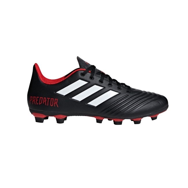 Tenis Adidas de Futbol Predator 18.4 FG Negro-Hombre DB2007