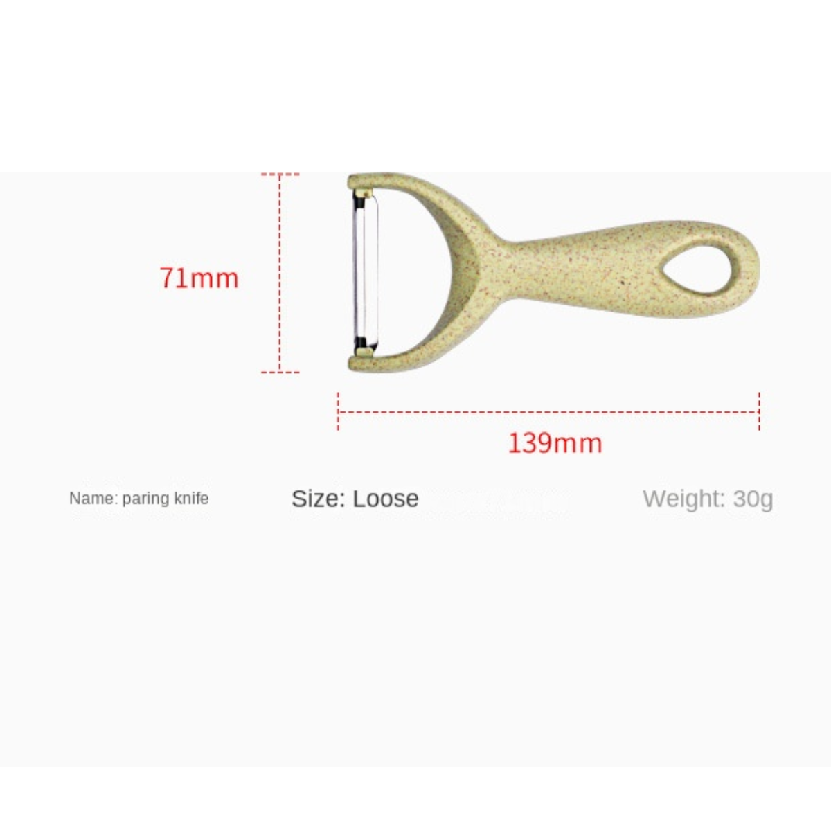 Set de Cuchillos Juego de 6 Piezas Paquete Acero Inoxidable Antiadherentes