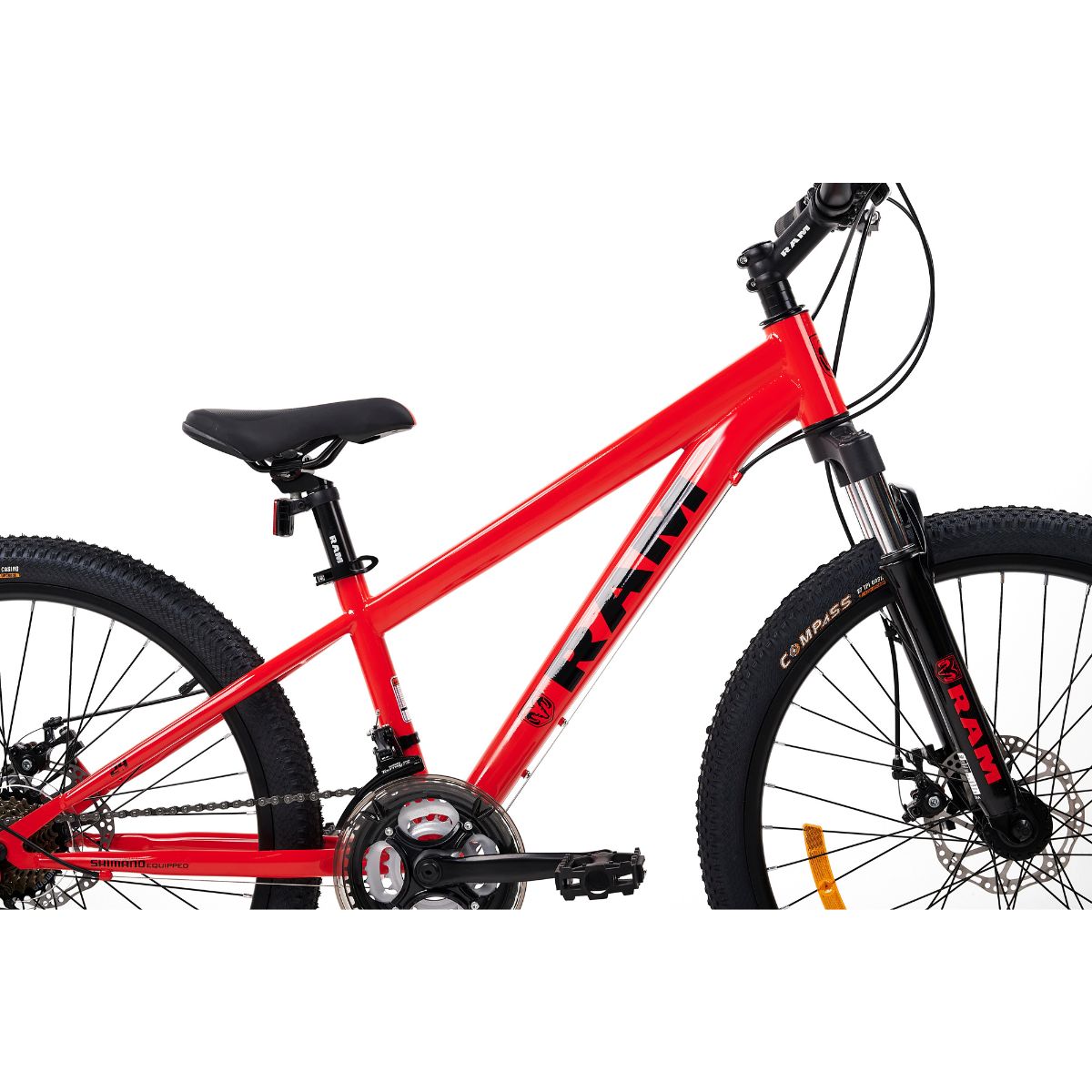 Bicicleta Montaña Ram Rebel Niño R24 K23 21 Velocidades Mtb