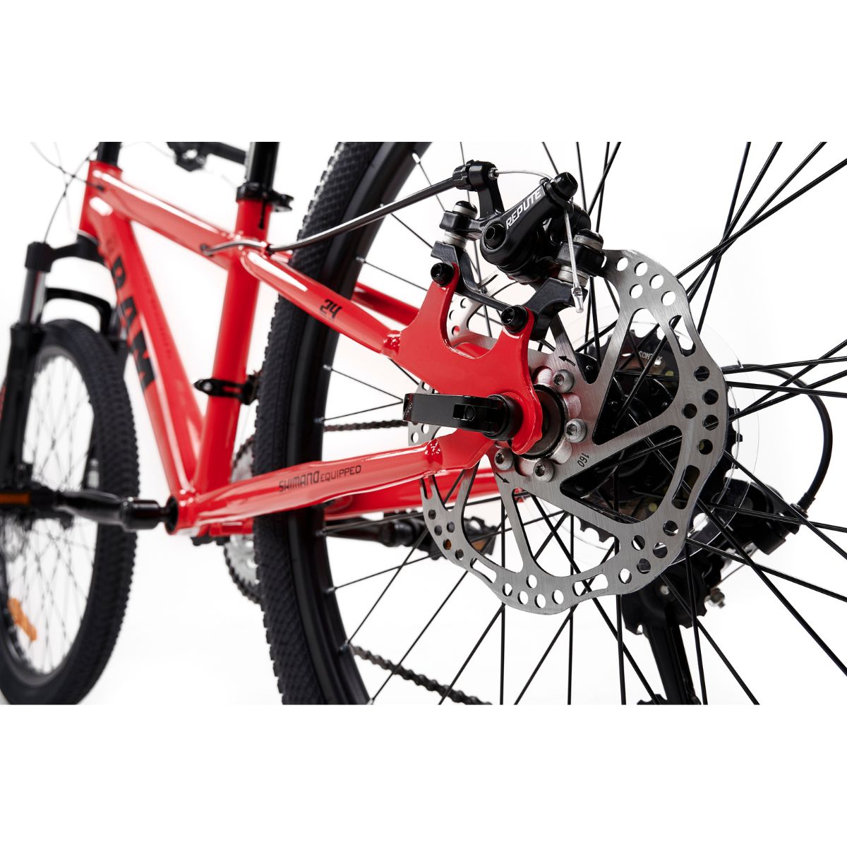 Bicicleta Montaña Ram Rebel Niño R24 K23 21 Velocidades Mtb