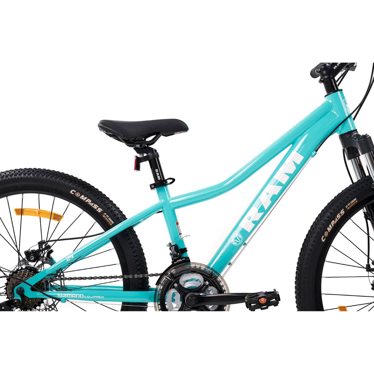Bicicleta Montaña Ram Rebel Niña R24 K24 21 Veloicidades Mtb