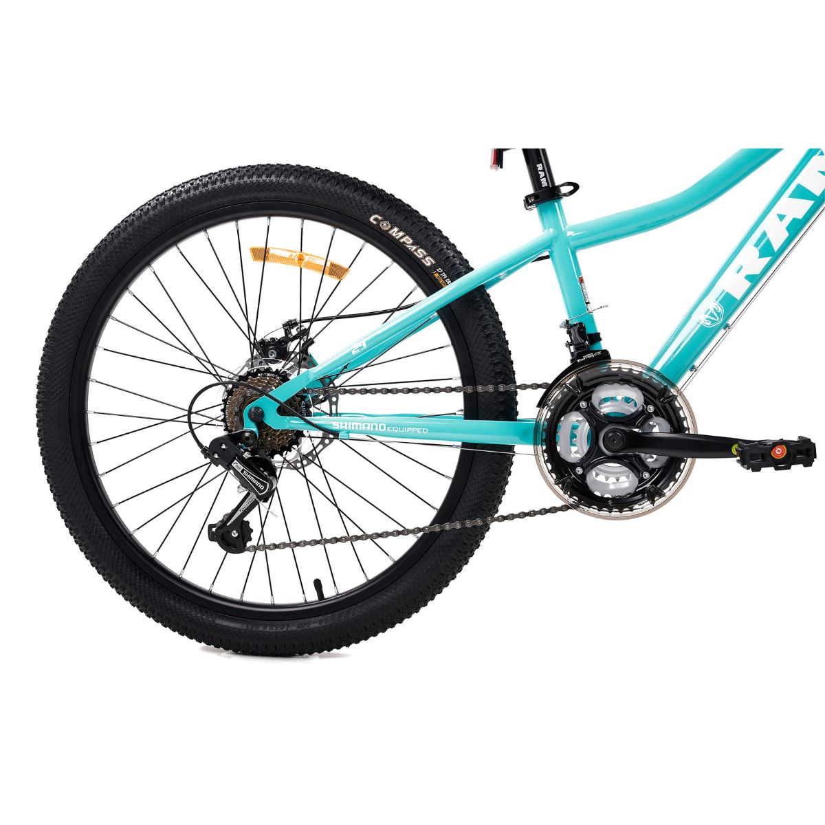 Bicicleta Montaña Ram Rebel Niña R24 K24 21 Veloicidades Mtb