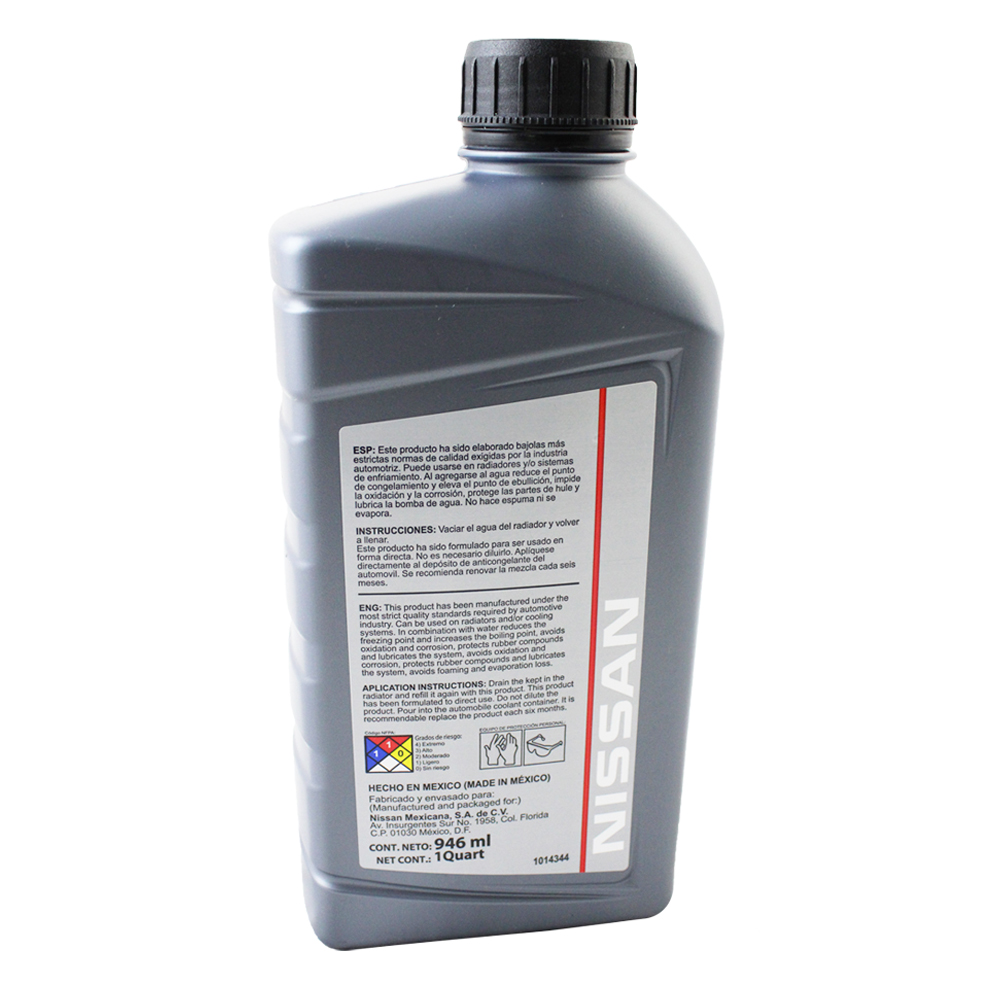 Anticongelante 1lt original Nissan x 8pz